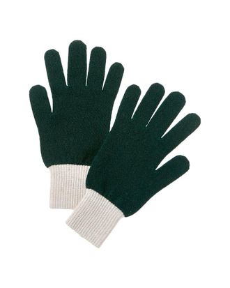 Brodie Contrast Cashmere Gloves