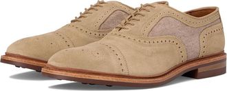 Allen Edmonds Strandmok Oxford Shoes Mens Shoes Bone Suede Mix : 11.5 D (M), Leather