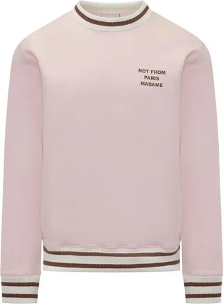 Dr&ocirc;le de Monsieur Slogan-print Sweatshirt