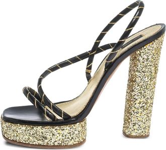 Marc Jacobs Sandali con glitter Pre-owned 140mm - Nero