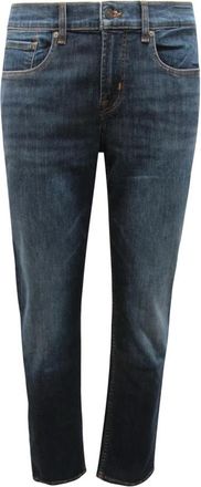 7 For All Mankind Slimmy Tapered Donkerblauwe Broek - Heren - Slim Fit Jeans - Blauw - W29 - Katoen - Jeans