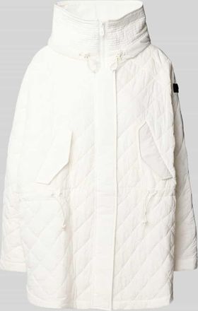 Peuterey Steppjacke mit verdecktem Rei&szlig;verschluss Modell Texel in Weiss, Gr&ouml;&szlig;e 42