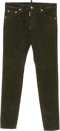 Dsquared2 Jeans slim a coste - Verde
