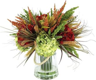 Creative Displays Inc. Assorted Heather Fall Bundle With Wreath & Floral