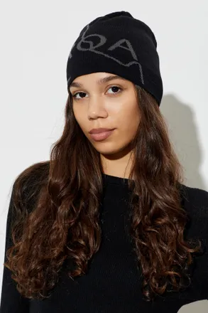 Roa Cap With Logo, Unisex, Black