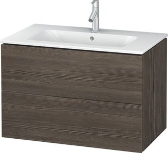 Duravit Duravit L-cube Mueble De Pared, Ancho 820mm, Profundidad 481, 2 Cajones, Se Ajusta A Las Necesidades Del Cliente. Art&iacute;culo 233683, Color: Pino Terra D