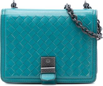 Bottega Veneta Pre-owned Bottega Veneta Mini Nappa Intrecciato Runway Shoulder Bag Ladies B0481677DV