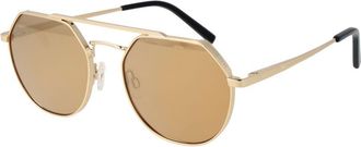 Serengeti Eyewear Gouden Metaal Zonnebril
