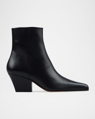 PARIS TEXAS Jane Leather Ankle Boots