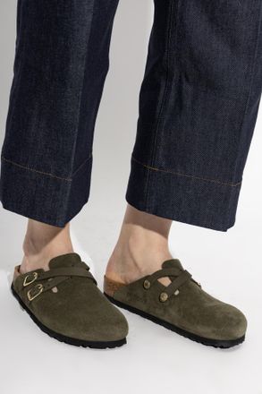 Birkenstock Blair Slides, Womens, Green