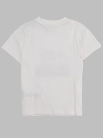HUGO BOSS Logo Graphic Cotton T-Shirt - White