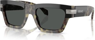 Versace Dark Grey Square Mens Sunglasses VE4464 545687 52