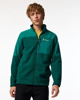 Cotopaxi Abrazo Fleece Full-Zip Jacket - Mens in Malachite And Kale at Nordstrom, Size Xxx-Large