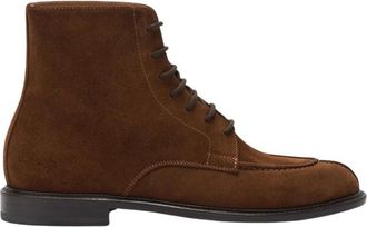 Scarosso Ben Boots - Heren - Veterlaarzen - Bruin - 43 1/2 EU - Leer - Schoenen