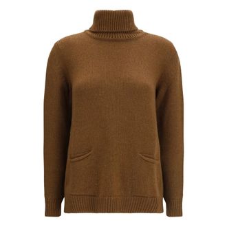 adidas by Stella McCartney Maglione Girocollo - - Sport - Donna - Marrone - S