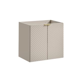 Petits Meubles Mueble bajo lavabo 2 puertas estratificado 60cm