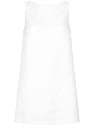 Dolce & Gabbana Abito corto smanicato - Bianco