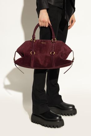 Alexander McQueen Handbag Farringdon Medium, Womens, Burgundy