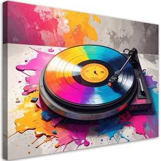 Feeby Impresi&oacute;n De Imagen, Disco De Vinilo De Colores, 100x70
