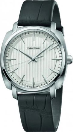 Calvin Klein Tijdloos Horloge - Heren - Horloges - Zwart - ONE Size - Accessoires