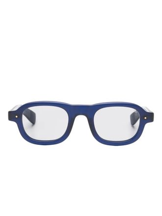 Eyevan 7285 Occhiali da sole squadrati - Blu