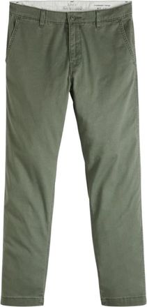 Levi's XX Chino Std II - Heren - Straight fit broeken - Groen - W30 L32 - Leer - Broeken