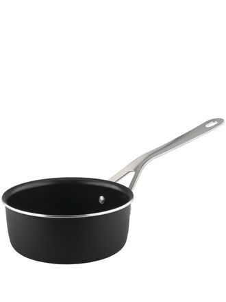 Alessi long handle sauce pan - unisex - Aluminium - One Size - Black
