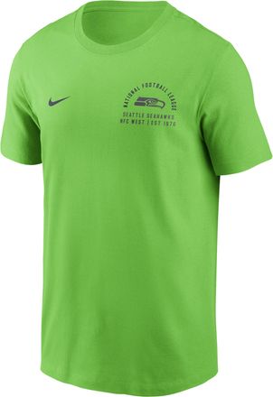 Nike Seattle Seahawks Essential Nike Mens NFL T-Shirt in Green | N1993HN78-PNG