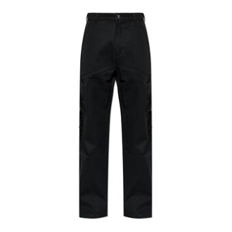 Casablanca Straight Trousers, male, Black, Size: M Cargo Trousers