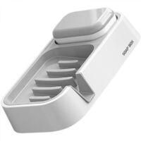 OEM Escurridor De Platos Autolimpiante De Pared Con Cepillo, Caja De Almacenamiento Decorativa De Abs, F&aacute;cil De Limpiar, Apto Para Uso En El Ba&ntilde;o. - Crezu