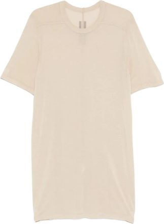 Rick Owens T-shirt Level - Toni neutri