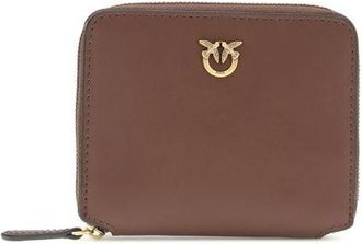 Pinko Bruine Kalfskin Bos Taurus Portemonnee