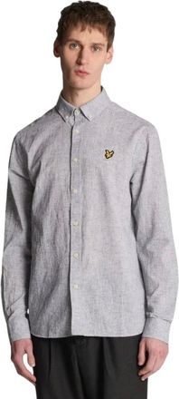 Lyle & Scott Hombre, Camisas, Azul, Talla: L