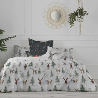 Happy Friday Funda nórdica 100% algodón multicolor 260x240 cm (cama 180/200)