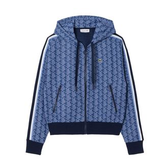 Lacoste Jacquard Monogram Hoodie
