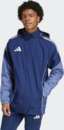 adidas adidas Performance - Tiro 25 Competition All-Weather - Giacca color blu navy team 2/blu crew