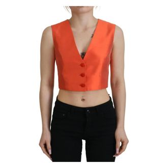 Dolce & Gabbana Donna, Top, Arancione, S, new