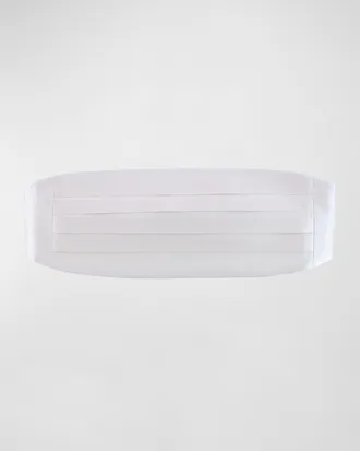 Trafalgar Store Men & apos;s Sutton Pleated Satin Cummerbund