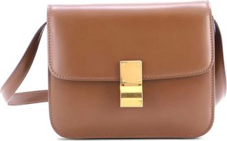 Celine Classic Box Bag Smooth Leather Teen shoulder bag - Marrone