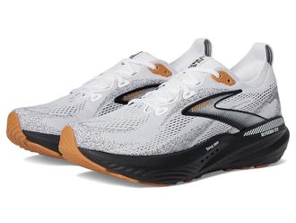 Brooks Glycerin GTS 22 Mens Running Shoes White/Grey/Black : 10 D - Medium, Synthetic