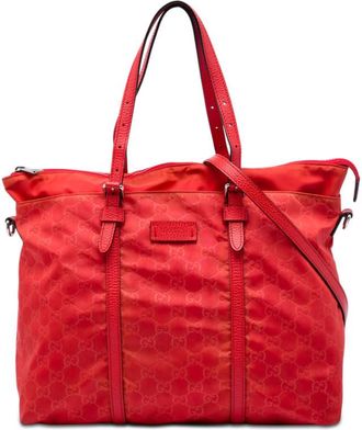 Gucci Pre-owned Gucci GG Nylon Satchel Ladies E6CKFD8TSLCLRX7L