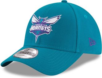 New Era Unisex-Adult NBA The League 9FORTY Basketball Team Color Adjustable Hat Cap One Size Fits All, Charlotte Hornets - Teal, One size