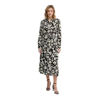Benetton Jurk met bloemenprint - Dames - Casual kleedjes - Veelkleurig - XS - Kleedjes