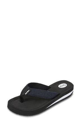 Floopi Sofia Sparkly Flip Flop in Black at Nordstrom Rack, Size 10