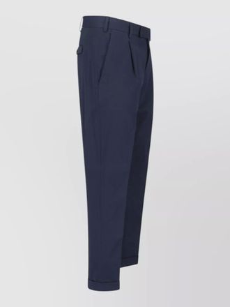 Pantaloni Torino straight-leg tailored trousers