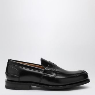 Churchs Black leather Pembrey loafer