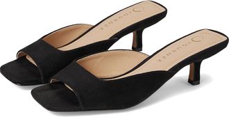 Journee Collection Larna Womens Sandals Black : 8.5 W, Synthetic