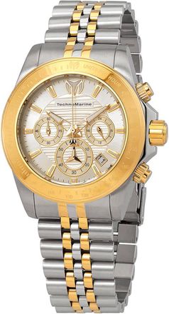 Technomarine Manta Ray Chronograph Silver Dial Mens Watch TM-219020
