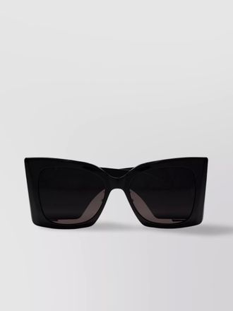 Saint Laurent bold sunglasses with dark lenses and thick frame