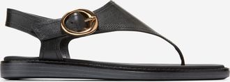 Cole Haan Womens Kami Thong Sandals - Black Size 10.5